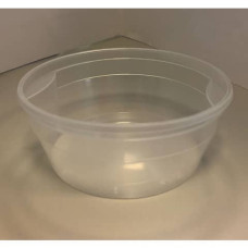 CONTENITORE TRASPARENTE IN POLIPROPILENE CONFEZIONE DA 50 PEZZI DOPLA PROFESSIONAL 500 ML 28086