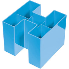 PORTAPENNE DA TAVOLO HAN BRAVO CON 5 SCOMPARTI TREND COLOUR AZZURRO CHIARO