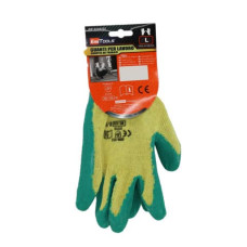 GUANTI DA GIARDINAGGIO IN POLIESTERE EMI - ANTITAGLIO - TAGLIA 9/L - COLORE GIALLO/VERDE - CONFORMI ALLA NORMATIVA EN 388:2016 LIVELLO 2121X - 8104323 GUANTI DA GIARDINAGGIO IN POLIESTERE EMI - ANTITAGLIO - TAGLIA 9/L - COLORE GIALLO/VERDE - CONFORMI ALLA NORMATIVA EN 388:2016 LIVELLO 2121X - 8104323