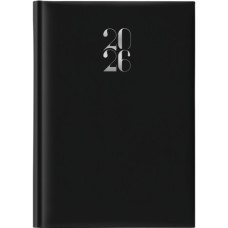 AGENDA 2026 GIORNALIERA GOMMATA 14,3X20,5 CM NERO AGENDA 2026 GIORNALIERA GOMMATA 14,3X20,5 CM NERO