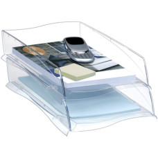 VASCHETTA PORTACORRISPONDENZA ELLYPSE CEP IN POLISTIROLO CAPACITA FINO A 500 FOGLI TRASPARENTE - 1003000111 VASCHETTA PORTACORRISPONDENZA ELLYPSE CEP IN POLISTIROLO CAPACITA FINO A 500 FOGLI TRASPARENTE - 1003000111