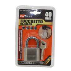 LUCCHETTO A CHIAVE IN ACCIAIO EMI 40X62 MM - 8100545 LUCCHETTO A CHIAVE IN ACCIAIO EMI 40X62 MM - 8100545