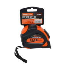 METRO FLESSIBILE EMI 8M X 25 MM - ARANCIONE E NERO - 8103903 METRO FLESSIBILE EMI 8M X 25 MM - ARANCIONE E NERO - 8103903