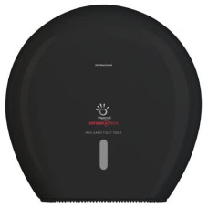DISPENSER ANTIBATTERICO PER CARTA IGIENICA MAXI JUMBO DEFEND TECH - 34,5X34,5X14,8 CM PAPERNET NERO