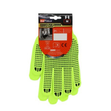 GUANTI DA LAVORO IN NYLON EMI - ANTISCIVOLO - TAGLIA 8/M - COLORE GIALLO FLUO - CERTIFICAZIONE EN 388:2016 214XX - 8104280 GUANTI DA LAVORO IN NYLON EMI - ANTISCIVOLO - TAGLIA 8/M - COLORE GIALLO FLUO - CERTIFICAZIONE EN 388:2016 214XX - 8104280