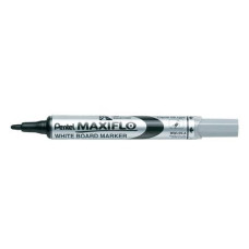 MARCATORE PER LAVAGNE BIANCHE PENTEL MAXIFLO PUNTA CONICA 4,0 MM NERO MWL5S-A