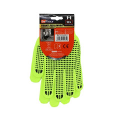 GUANTI DA LAVORO IN NYLON EMI ANTISCIVOLO - TAGLIA 9/L - COLORE GIALLO FLUO - CERTIFICATI EN 388:2016 - 214XX - CODICE ARTICOLO 8104281 GUANTI DA LAVORO IN NYLON EMI ANTISCIVOLO - TAGLIA 9/L - COLORE GIALLO FLUO - CERTIFICATI EN 388:2016 - 214XX - CODICE ARTICOLO 8104281