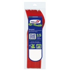 CUCCHIAI DOPLA RIUTILIZZABILI COMPATTI IN PS 180 MM ROSSO - CONFEZIONE DA 15 PEZZI - 03955 CUCCHIAI DOPLA RIUTILIZZABILI COMPATTI IN PS 180 MM ROSSO - CONFEZIONE DA 15 PEZZI - 03955