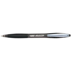 PENNA A SFERA A SCATTO BIC ATLANTIS SOFT M 1 MM NERO 9021332