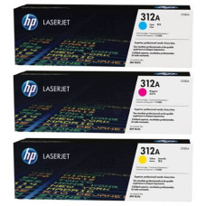 TONER 312A HP CIANO+MAGENTA+GIALLO  CONF. 3 - CF440AM