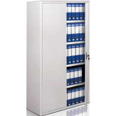 ARMADIO IN METALLO A PORTE BATTENTI 610 - 100X45X200 CM TECNICO 2 GRIGIO