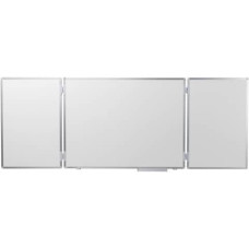 LAVAGNA BIANCA MAGNETICA CANCELLABILE LEGAMASTER ECONOMY PLUS CON 3 PANNELLI BIANCHI DA 90X120 240 CM - 7-100554