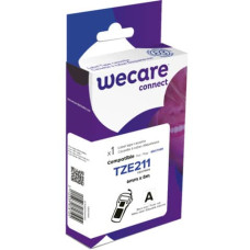 NASTRO COMPATIBILE BROTHER 6MM X 8MT WECARE NERO/BIANCO K80014W4 NASTRO COMPATIBILE BROTHER 6MM X 8MT WECARE NERO/BIANCO K80014W4