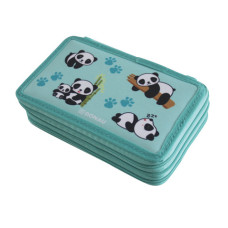 ASTUCCIO A 3 ZIP DONAU FANTASIA PANDA - CONFEZIONE DA 3 PEZZI - 322245021 ASTUCCIO A 3 ZIP DONAU FANTASIA PANDA - CONFEZIONE DA 3 PEZZI - 322245021