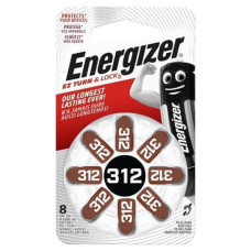 BATTERIE A BOTTONE ENERGIZER 312 ZINC AIR TL8 CONF. DA 8 - E301431801