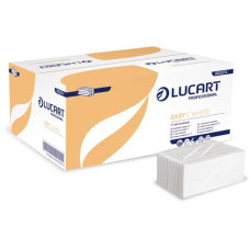 ASCIUGAMANI PIEGATI A ''C'' LUCART EASY C WHITE 1 VELO 20 CONF. DA 192 PEZZI - 862074P