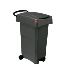 CONTENITORE PORTARIFIUTI NELLO 80 LT PP MOBIL PLASTIC GRIGIO ANTRACITE 151-GRN CONTENITORE PORTARIFIUTI NELLO 80 LT PP MOBIL PLASTIC GRIGIO ANTRACITE 151-GRN