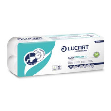 CARTA IGIENICA AQUASTREAM IN PURA CELLULOSA 2 VELI 200 STRAPPI LUCART PROFESSIONAL CONF. 10 ROTOLI - 811B67J CARTA IGIENICA AQUASTREAM IN PURA CELLULOSA 2 VELI 200 STRAPPI LUCART PROFESSIONAL CONF. 10 ROTOLI - 811B67J