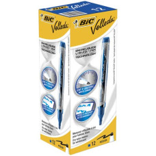 MARCATORE PER LAVAGNE BIANCHE BIC VELLEDA LIQUID INK POCKET PUNTA CONICA 4,2 MM BLU - 902087