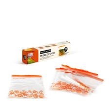 SACCHETTI RICHIUDIBILI PER ALIMENTI FRESCOFOOD - CONFEZIONE DA 15 PEZZI - 24X27,5 CM (29162) SACCHETTI RICHIUDIBILI PER ALIMENTI FRESCOFOOD - CONFEZIONE DA 15 PEZZI - 24X27,5 CM (29162)