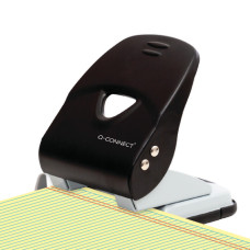 PERFORATORE A DUE FORI Q-CONNECT PER 40 FOGLI NERO KF14221 PERFORATORE A DUE FORI Q-CONNECT PER 40 FOGLI NERO KF14221