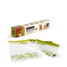 SACCHETTI RICHIUDIBILI PER ALIMENTI PERFETTO FRESCOFOOD - CONF. 10 PZ - L 25,5X33 CM - 29163 SACCHETTI RICHIUDIBILI PER ALIMENTI PERFETTO FRESCOFOOD - CONF. 10 PZ - L 25,5X33 CM - 29163