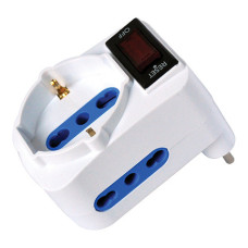 ADATTATORE DI RETE SPINA 10A 2 PRESE 10/16A BIPASSO + 1 PRESA SCHUKO/BIPASSO MKC BIANCO - 492519356 ADATTATORE DI RETE SPINA 10A 2 PRESE 10/16A BIPASSO + 1 PRESA SCHUKO/BIPASSO MKC BIANCO - 492519356