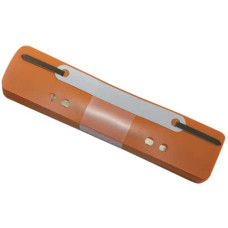 PRESSINI FERMAFOGLI 34X150 MM ARANCIO CONF. DA 25 - 2012500610