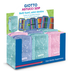 ESPOSITORE 6 ASTUCCI 3 ZIP GIOTTO SUPER CRYSTAL COLLEZIONE SUPERMINA FANTASIE ASSORTITE - F964300 ESPOSITORE 6 ASTUCCI 3 ZIP GIOTTO SUPER CRYSTAL COLLEZIONE SUPERMINA FANTASIE ASSORTITE - F964300