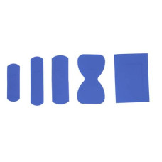 CEROTTO BLU DETECTABLE STERILE DETECTAPLAST CONF. DA 100 PEZZI MISURE ASSORTITE