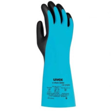 GUANTI PROTETTIVI U-CHEM 3200 IN NYLON - RISCHI CHIMICI - BLU/NERO UVEX TG. 8 6097208 GUANTI PROTETTIVI U-CHEM 3200 IN NYLON - RISCHI CHIMICI - BLU/NERO UVEX TG. 8 6097208