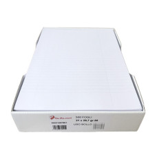 CARTA USO BOLLO A4 SABACART 80 G/M² - 1 RIGO CON MARGINE - RISMA DA 500 FOGLI