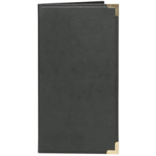 PORTACONTO SECURIT® CLASSIC IN SIMILPELLE 12X23 CM NERO MC-CRBP-BL