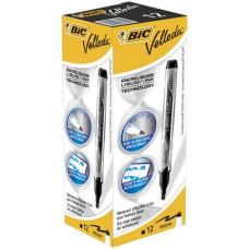 MARCATORE PER LAVAGNE BIANCHE BIC VELLEDA LIQUID INK POCKET PUNTA CONICA 4,2 MM NERO - 902088