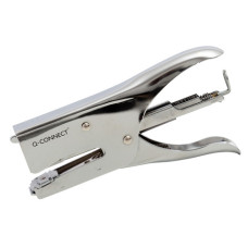 CUCITRICE A PINZA IN METALLO Q-CONNECT PER MAX 40 FOGLI - PER PUNTI 24/6-8 E 26/6-8 KF01965