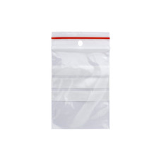 BUSTE TRASPARENTI CON CHIUSURA GRIP IN LDPE 50 μM Q-CONNECT CON BANDA SCRIVIBILE - CERTIFICAZIONE ALIMENTARE - CONFEZIONE DA 1000 PEZZI - MISURA 6X8 CM