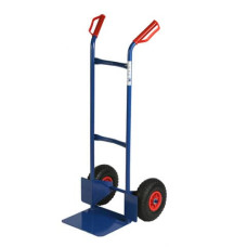 CARRELLO IN ACCIAIO SERENA GROUP CON DOPPIO MANICO 47X47X H. 120 CM BLU PORTATA 200 KG - HT200 CARRELLO IN ACCIAIO SERENA GROUP CON DOPPIO MANICO 47X47X H. 120 CM BLU PORTATA 200 KG - HT200
