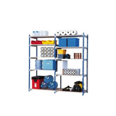 MODULO BASE SCAFFALATURA PAPERFLOW RANGECO REGOLABILE 125X34X200 CM BLU - K607130