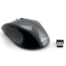 MOUSE OTTICO MEDIA RANGE 5 PULSANTI, SERIE HIGHLINE, WIRELESS 1600 DPI CARBONIO/NERO - MROS207 MOUSE OTTICO MEDIA RANGE 5 PULSANTI, SERIE HIGHLINE, WIRELESS 1600 DPI CARBONIO/NERO - MROS207