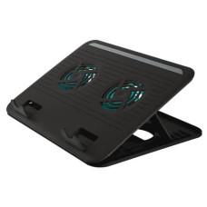 SUPPORTO PER NOTEBOOK TRUST CYCLONE COOLING CON 2 VENTOLE DI RAFFREDDAMENTO NERO 17866 SUPPORTO PER NOTEBOOK TRUST CYCLONE COOLING CON 2 VENTOLE DI RAFFREDDAMENTO NERO 17866