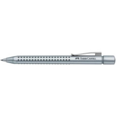 PENNA A SFERA A SCATTO FABER-CASTELL GRIP 2011 XB ARGENTO 144111