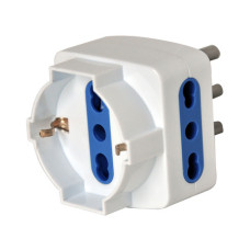 ADATTATORE DI RETE TRIPLO E PRESA SCHUKO BIANCO MKC CON 2 PRESE 16A 492518068 ADATTATORE DI RETE TRIPLO E PRESA SCHUKO BIANCO MKC CON 2 PRESE 16A 492518068