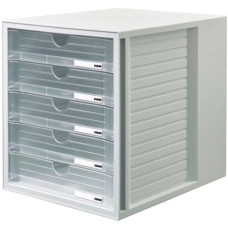 CASSETTIERA A 5 CASSETTI PER CARTA DIN A4/C4 HAN L.275XH.320XP.330 MM GRIGIO CHIARO LUCIDO - 1450-63 CASSETTIERA A 5 CASSETTI PER CARTA DIN A4/C4 HAN L.275XH.320XP.330 MM GRIGIO CHIARO LUCIDO - 1450-63