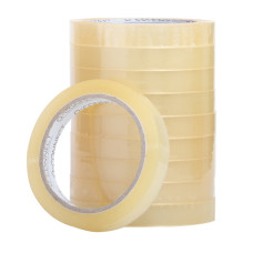 NASTRO ADESIVO TRASPARENTE IN PP Q-CONNECT - CONFEZIONE DA 10 PEZZI - 15 MM X 66 M - CODICE KF01788