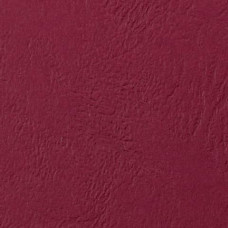 COPERTINE PER RILEGATURA GBC LEATHERGRAIN IN CARTONCINO GOFFRATO A4 ROSSO SCURO - CONF. 100 PEZZI - CE040030