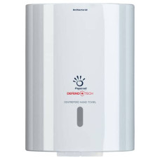 DISPENSER CENTERFEED PER ASCIUGAMANI ANTIBATTERICO A SFILO CENTRALE - 30X22,5X22,5 CM - PAPERNET BIANCO - 416144