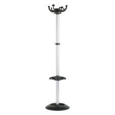 APPENDIABITI DA TERRA UNISIT JOLLY CON PORTAOMBRELLI H. 176 CM - 8 GANCI GRIGIO - APUJOLG