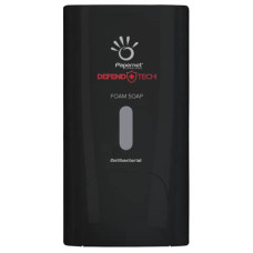 DISPENSER ANTIBATTERICO PER SAPONE IN SCHIUMA PAPERNET DEFEND TECH NERO 22 X 11,6 X 13,9 CM - CAPACITà 0,5 L - 417206 DISPENSER ANTIBATTERICO PER SAPONE IN SCHIUMA PAPERNET DEFEND TECH NERO 22 X 11,6 X 13,9 CM - CAPACITà 0,5 L - 417206