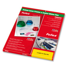 FOGLI IN POLIESTERE PER STAMPANTI LASER FOLEX LONGLIFE PRO MATT WO BIANCO OPACO 0,115 MM A4 CONF. 100 PZ