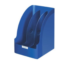 PORTARIVISTE AD ALTA CAPACITà 20,5 CM LEITZ PLUS JUMBO IN POLISTIROLO A4 BLU 52390035